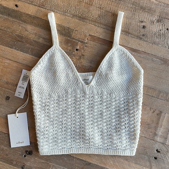 NWT Aritzia Evie Knit Tank Top - Picture 4 of 8